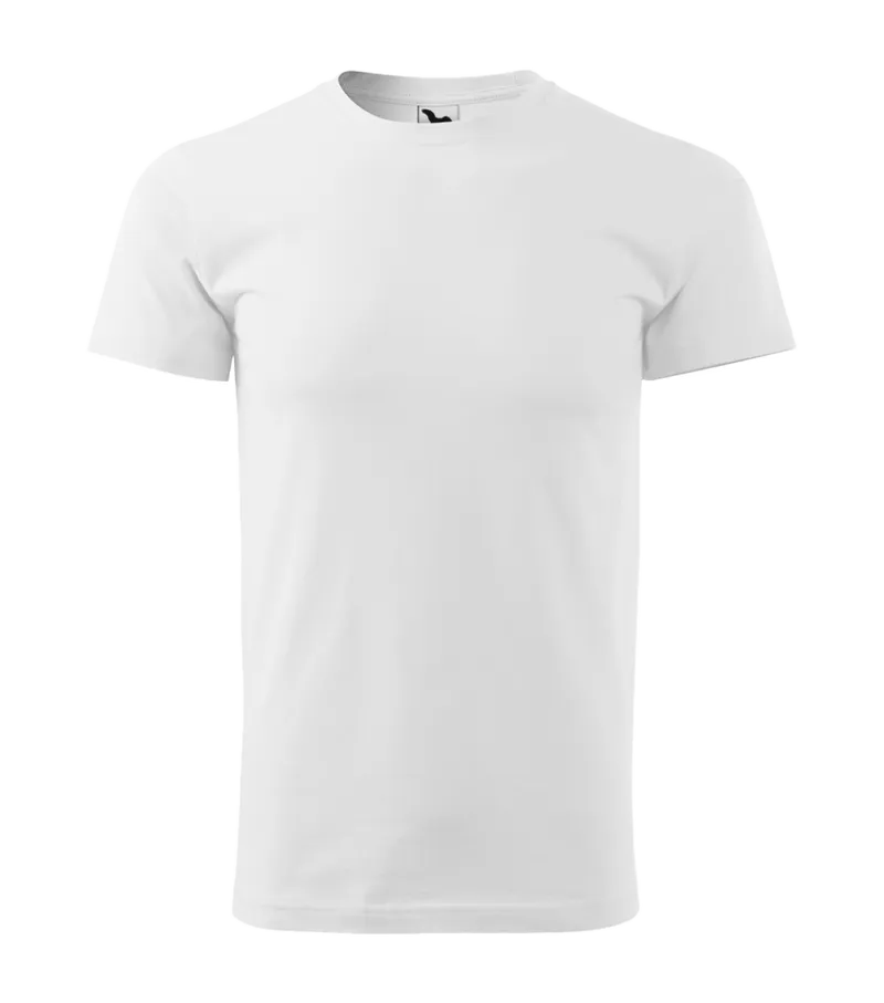 Bílé bavlněné tričko